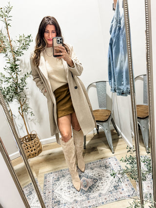 Whiskey Flowing Tall Boots