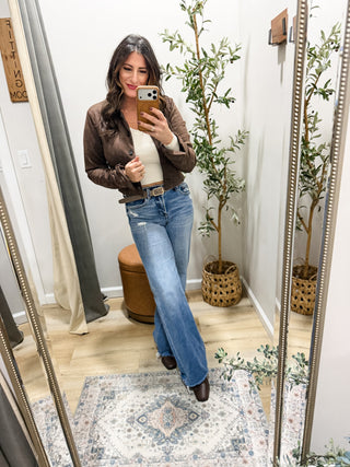 Better Days Ribbed V Neck Sweater 3 Colors