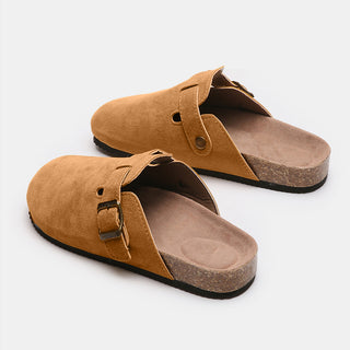 Preorder Suede Buckle clog *BEST SELLER*