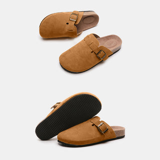 Preorder Suede Buckle clog *BEST SELLER*