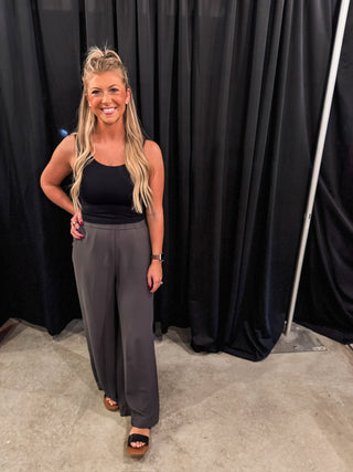 Highs And Lows Pleat Work Pants 4 Colors