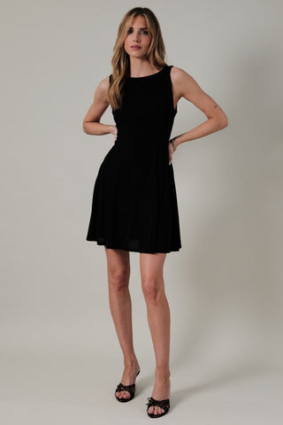 Sophisticated Slinky Black Dress