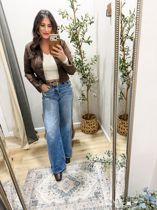 Feeling It Suede Jacket 2 Colors