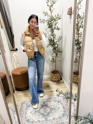 Compressive Ribbed V-Neck Long Sleeve 2+ colors ONE SIZE