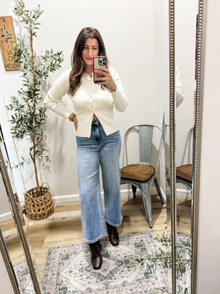 Tell Me Why Textured Button Top