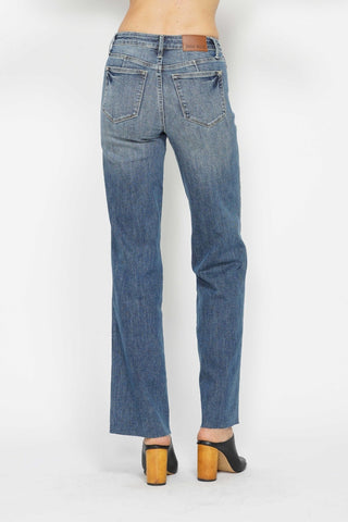 Judy Blue Tummy Control Straight Jeans