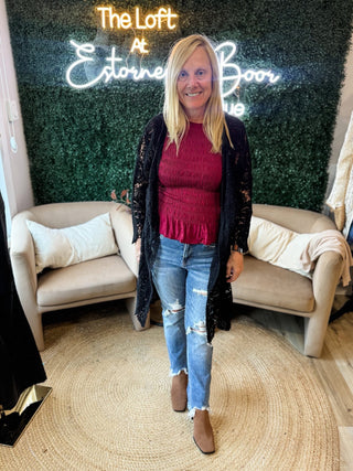 Do What I Want Smocked Top 2 Colors