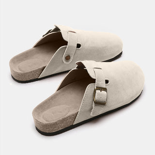 Preorder Suede Buckle clog *BEST SELLER*