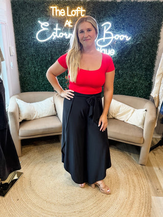 Square Neck Compression Tee with bra shelf 2+ colors