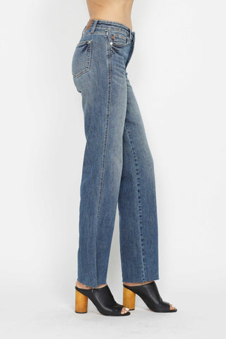 Judy Blue Tummy Control Straight Jeans