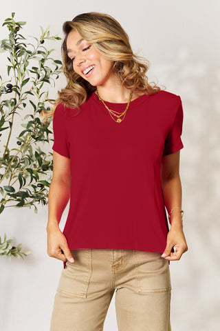 Round Neck Short Sleeve T-Shirt 7 COLORS