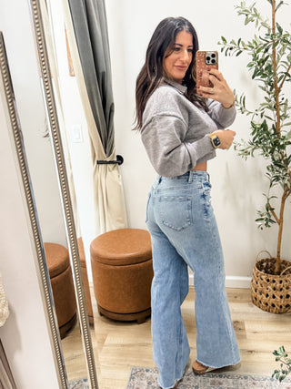 Just A Dream Collared Sweater 2 Colors