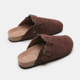 Preorder Suede Buckle clog *BEST SELLER*