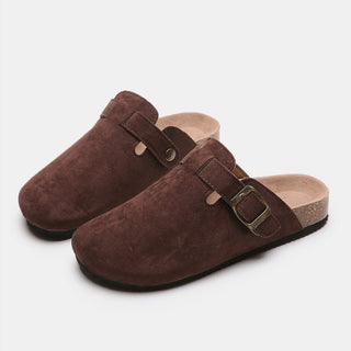 Preorder Suede Buckle clog *BEST SELLER*