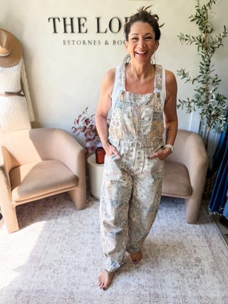 New Girl Washed Boho Overall