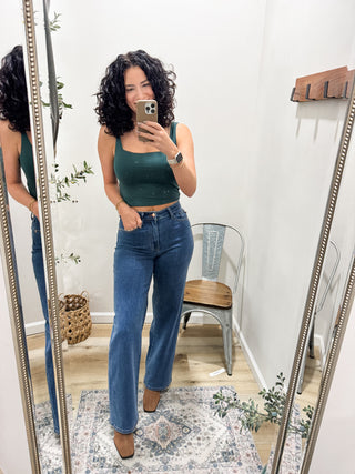 Reversible Square Neck Tank 4 Colors