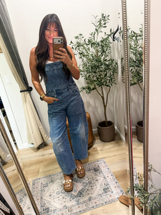 Anniewear Stretch Barrel Overalls