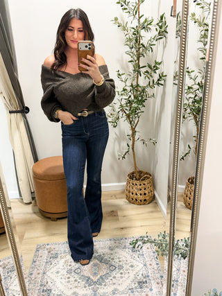 Judy Blue Candace Dark Wash Flare