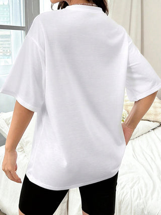 PREORDER Guitar Graphic Round Neck Half Sleeve T-Shirt 4 Colors