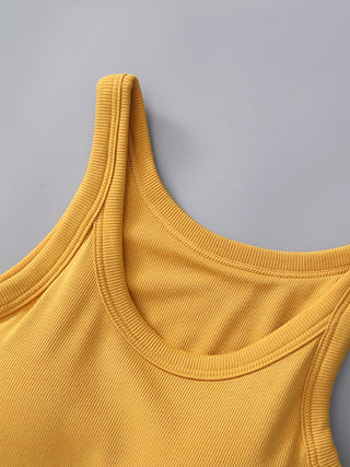 PREORDER Round Neck Tank with Bra