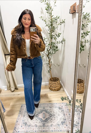 Risen Margaret High Rise Cuffed Jeans