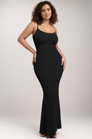 PREORDER Built-In Shapewear Sleeveless Maxi Dress 3 Colors