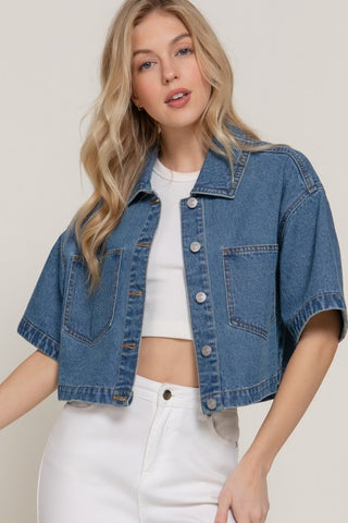 Find My Own Place Denim Top