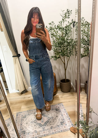 Anniewear Stretch Barrel Overalls