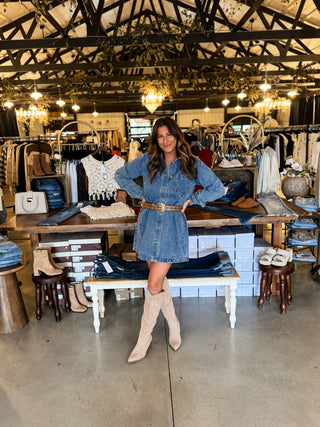 Whiskey Flowing Tall Boots