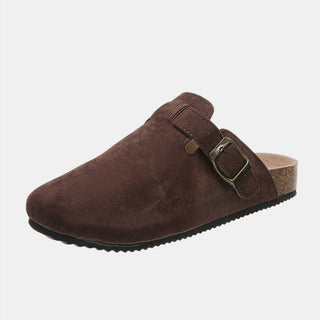 Preorder Suede Buckle clog *BEST SELLER*