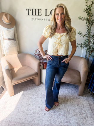 It’s Our Time Eyelet Top