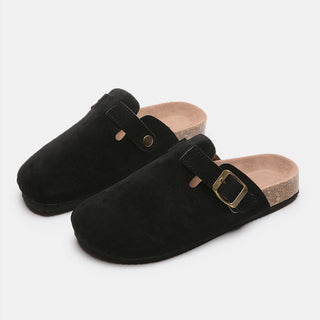 Preorder Suede Buckle clog *BEST SELLER*