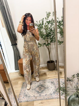 New Girl Washed Boho Overall