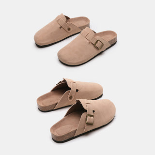 Preorder Suede Buckle clog *BEST SELLER*