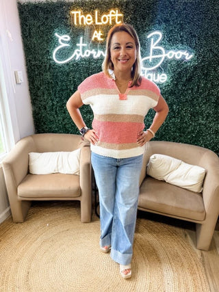 I Choose Us Stripe Top