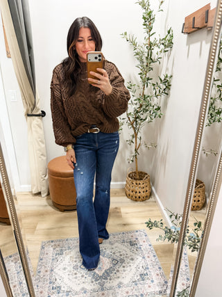 A Thousand Miles Away Chunky Sweater