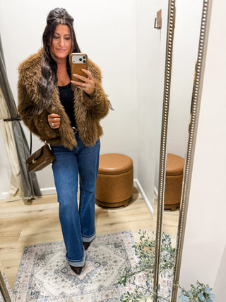 Risen Margaret High Rise Cuffed Jeans