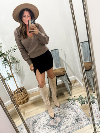 Whiskey Flowing Tall Boots