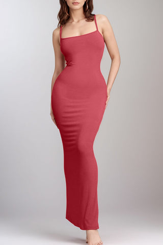 PREORDER Built-In Shapewear Sleeveless Maxi Dress 3 Colors