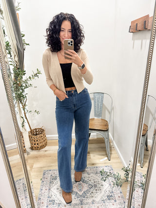 Cooler Nights Crop Cardigan