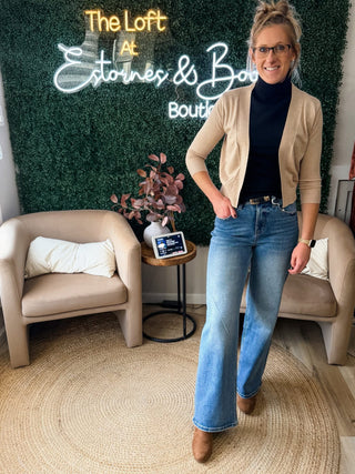 Cooler Nights Crop Cardigan