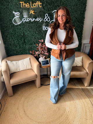 Comes With The Territory Fur Vest