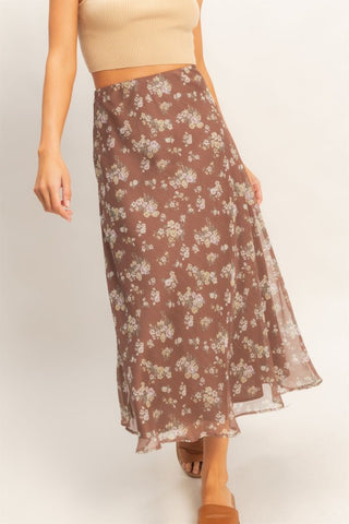 Little Darling Floral Skirt