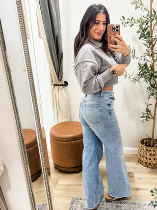 Just A Dream Collared Sweater 2 Colors