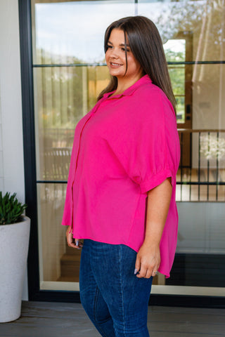 Bounding Beauty Button Down Blouse