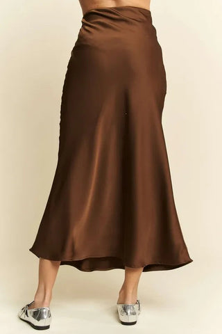 High Waist Midi Skirt 2 Colors