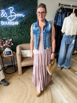 Risen Change Of Heart Distressed Vest