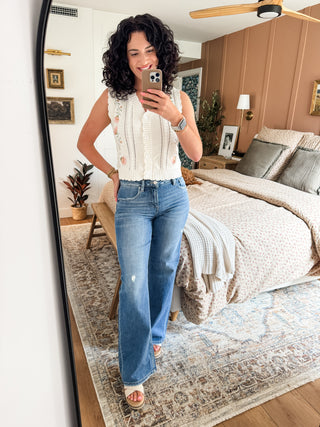 Risen Mia High Rise Wide Leg *Tummy Control*