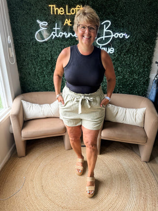 Trust In Yourself Belted Shorts 3 Colors