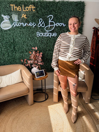 She’s All That Striped Cardigan